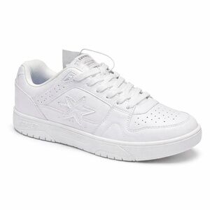 Starter White Mono Low Top Sneakers Men's Size 8.5 Casual Athletic Shoes NWT